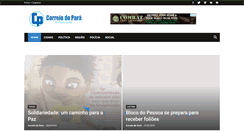 Desktop Screenshot of correiodopara.com.br